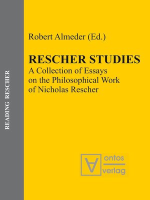 cover image of Rescher Studies